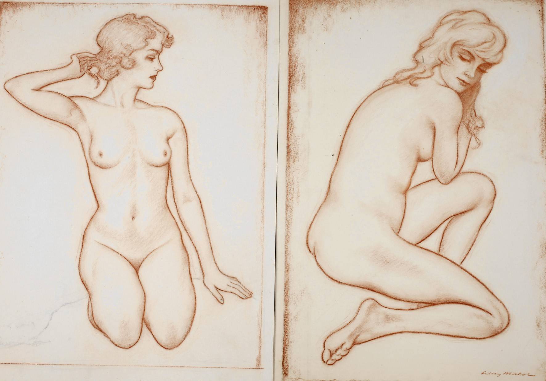 Willy Mulot, Paar Frauenakte