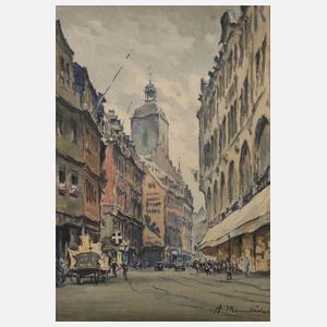 Alfred Mumbächer, Ansicht Mainz