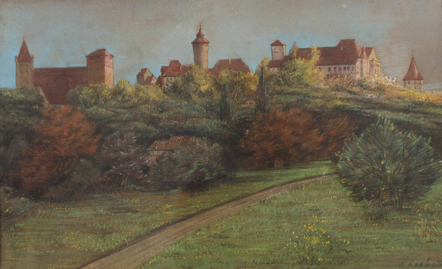 Jakob Nussbaum, Die Kaiserburg in Nürnberg