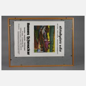 Hannes Schmucker, ”Boote am Chiemsee III”