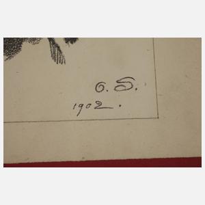 Prof. Otto Seitz, Liegender Akt