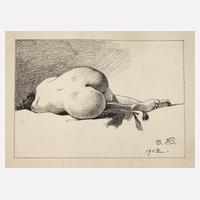 Prof. Otto Seitz, Liegender Akt111