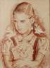 W. Unger, Mädchen mit Puppe