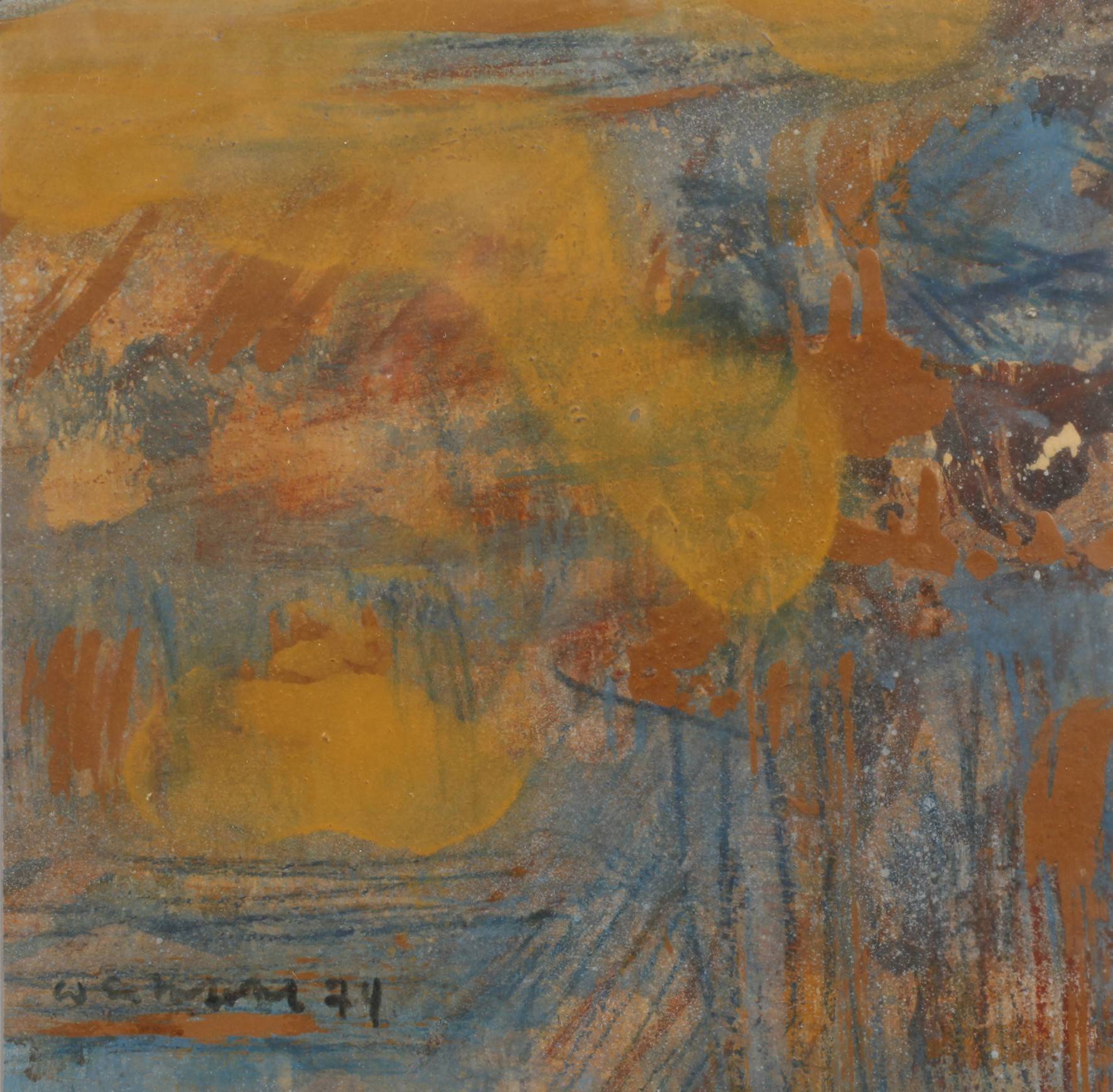 Conrad Westpfahl, Abstrakte Komposition