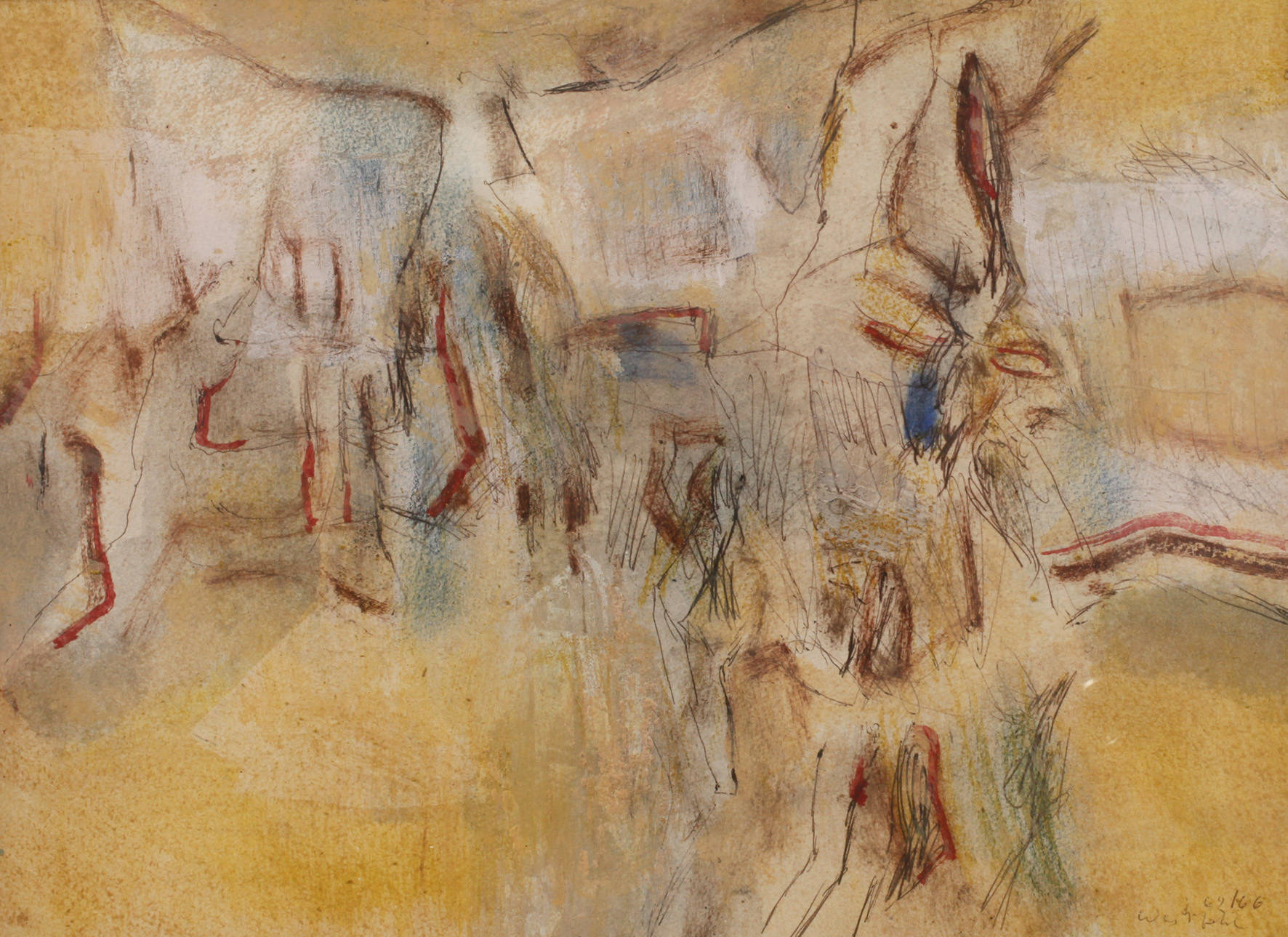 Conrad Westpfahl, Abstrakte Komposition