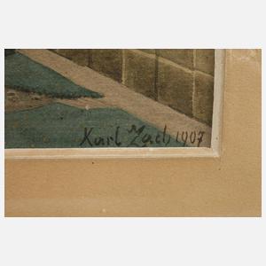 Karl Anton Zach, Witwen- und Waisensocietät in Wien