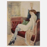 Damenakt auf Kanapee111