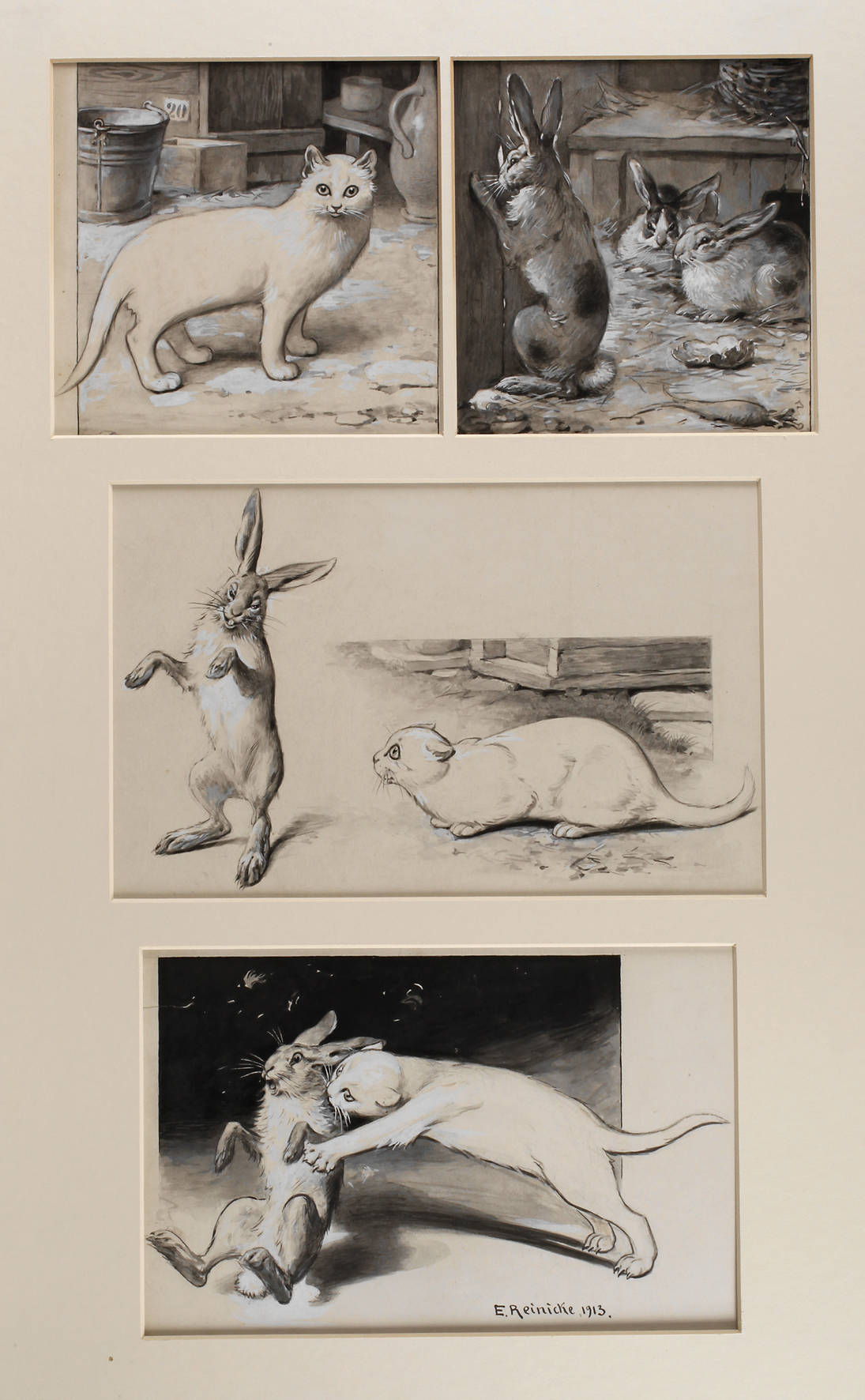 Emil Reinicke, Bildgeschichte der übermütige Hase