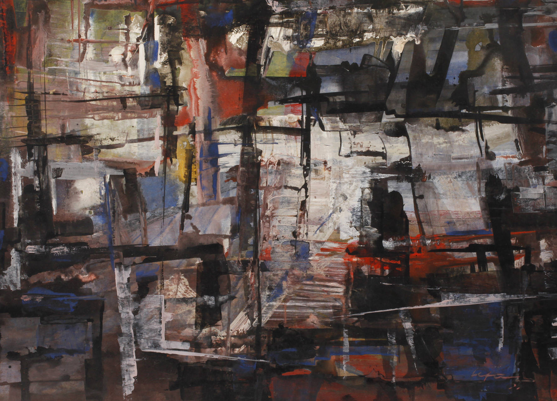 Abstrakte Komposition