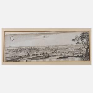 Matthäus Merian der Ältere, Ansicht Plauen um 1650