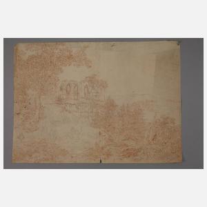 nach Adrian Zingg, Klosterruine Oybin