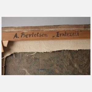 Alexander Bertelsson, attr., ”Erntezeit”