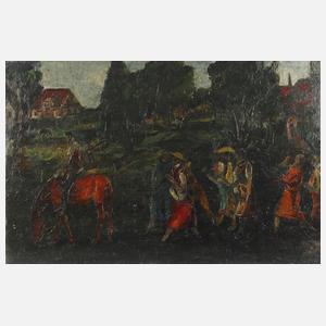 Alexander Bertelsson, attr., ”Erntezeit”