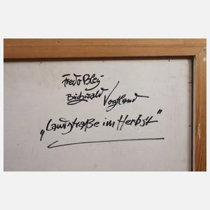 Fredo Bley, ”Landstraße im Herbst”