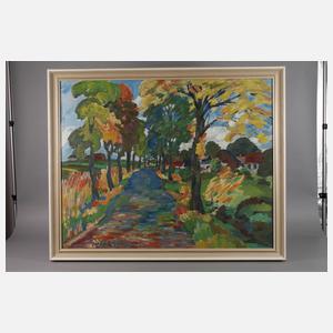 Fredo Bley, ”Landstraße im Herbst”