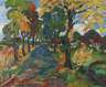Fredo Bley, ”Landstraße im Herbst”