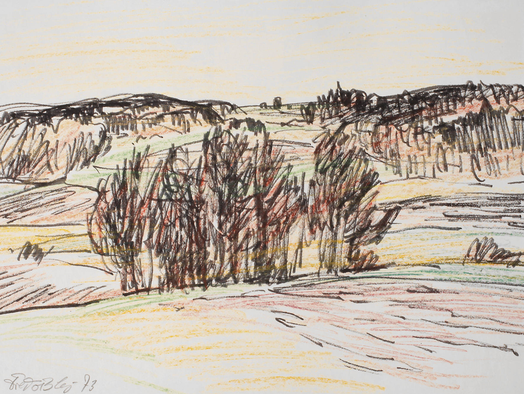 Fredo Bley, Herbstlicher Wudelgrund