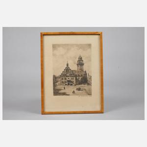 M. Buchholz, Das Alte Rathaus in Plauen