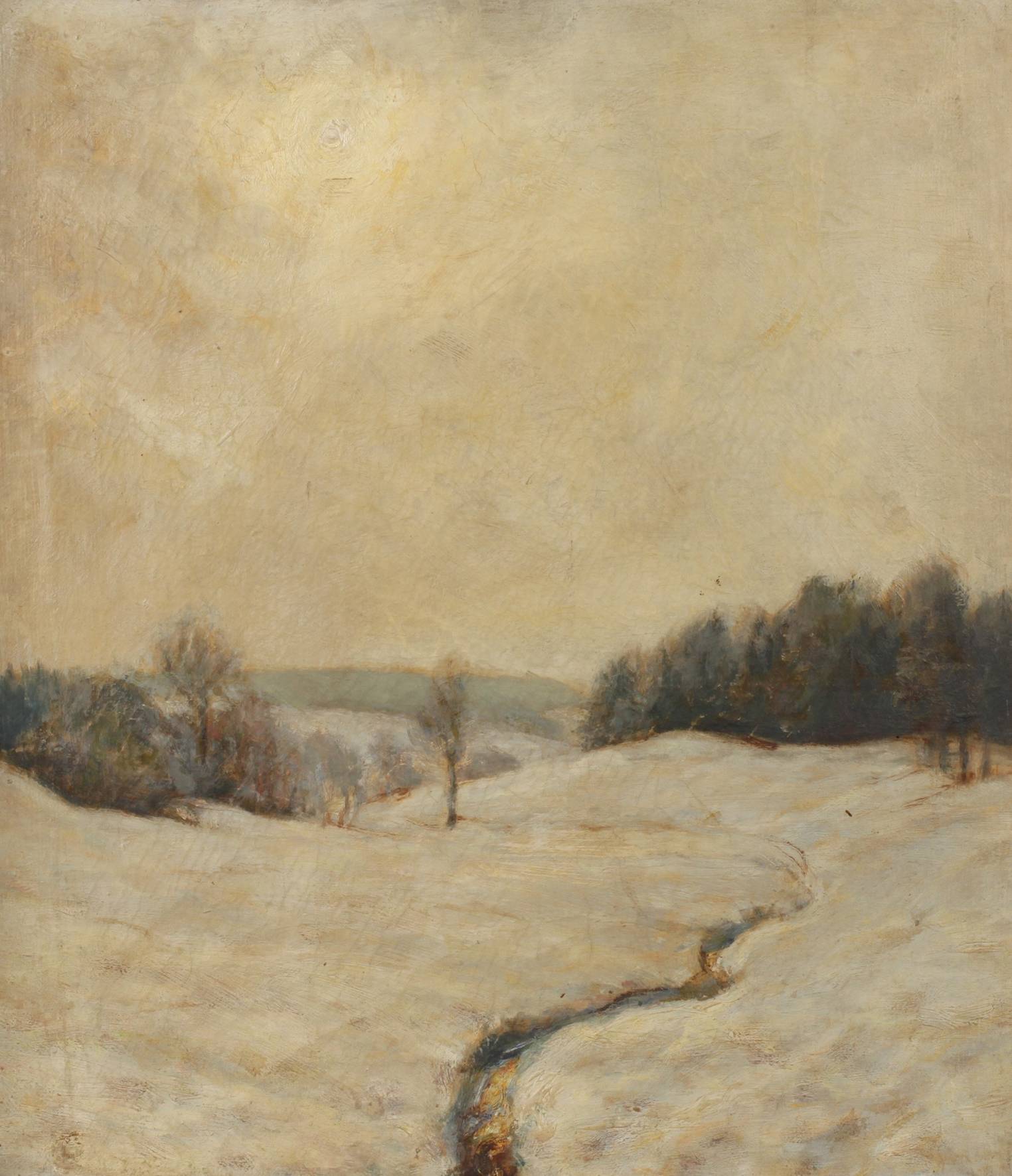 Albin Enders, ”Winter-Sonne”