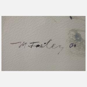 Manfred Feiler, ”Straßencafé auf Mallorca”