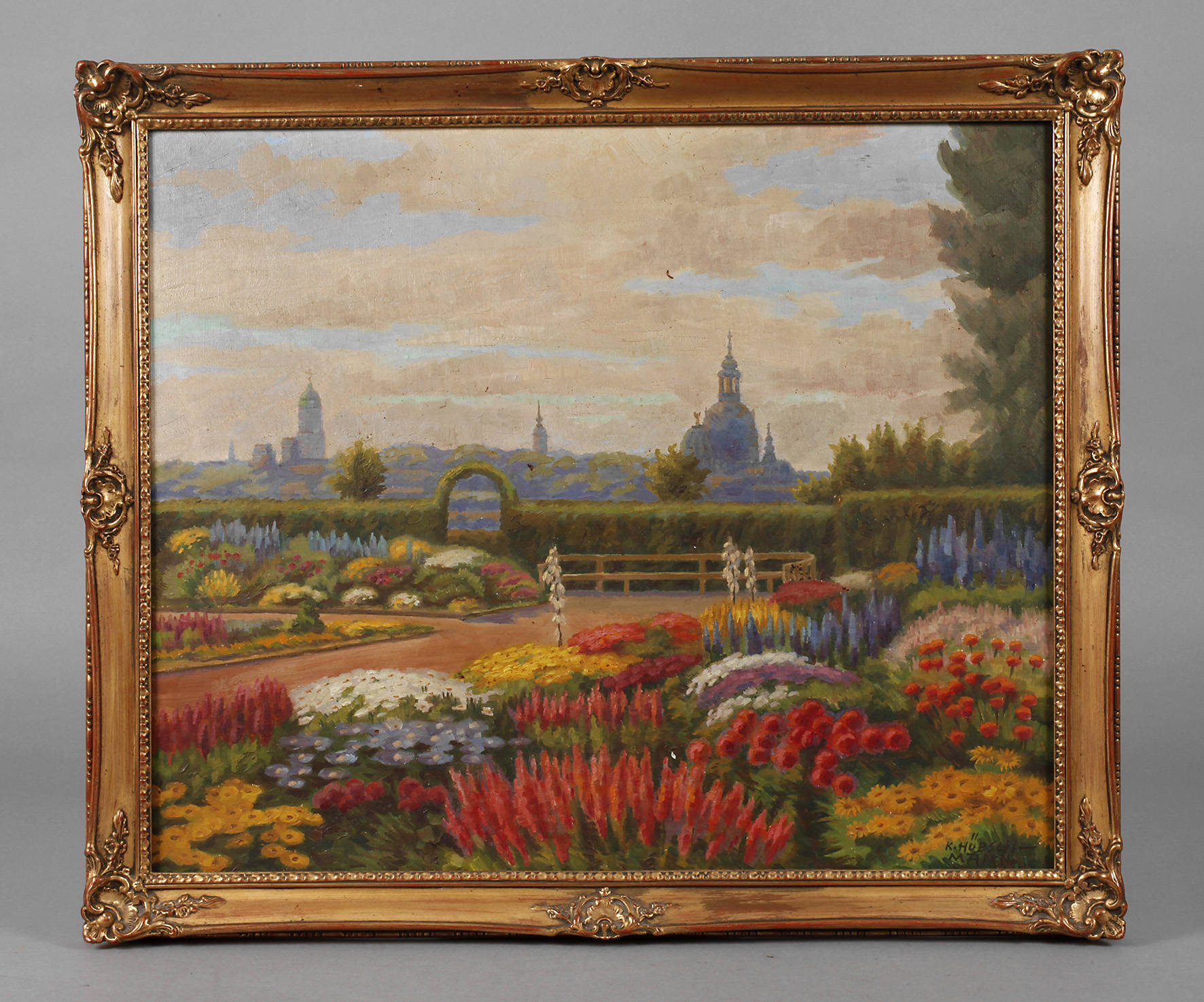 Karl Hübschmann, Stadtansicht Dresden