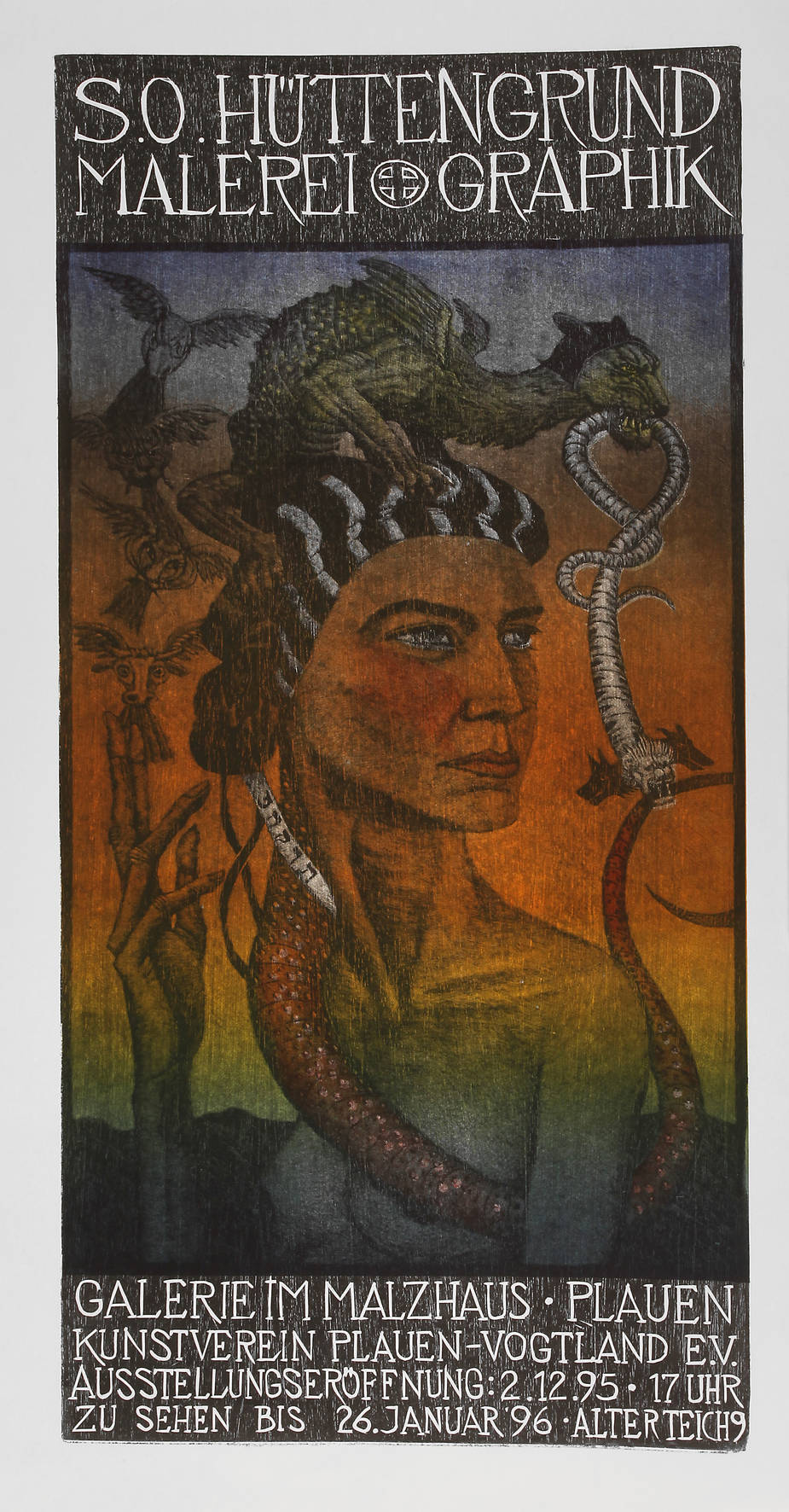 Siegfried Otto-Hüttengrund, Originalgraphisches Plakat