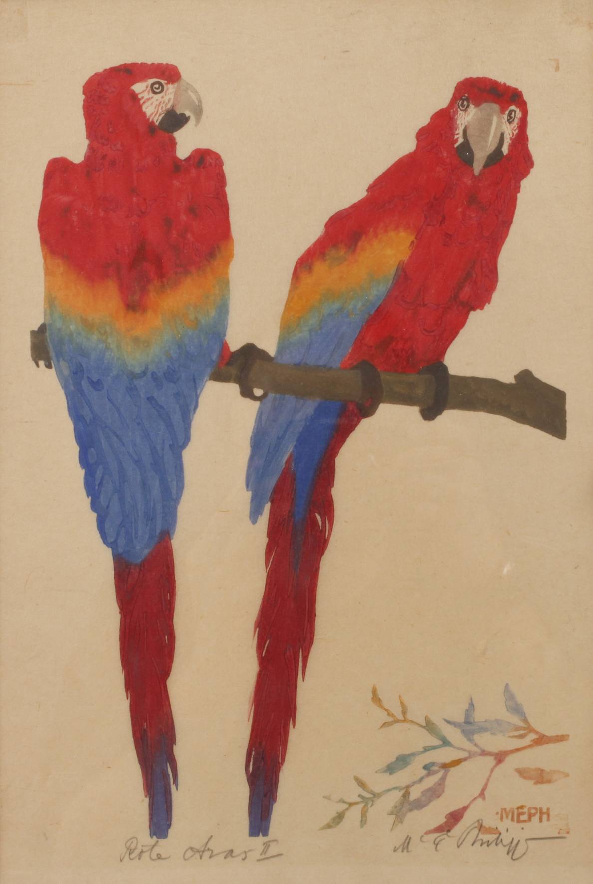 Martin Erich Philipp, ”Rote Aras II”