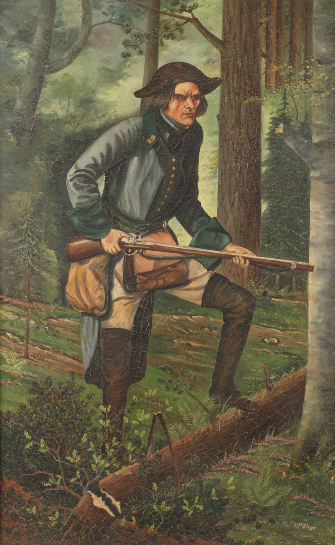 H. Plötner, Bildnis des Karl Stülpner