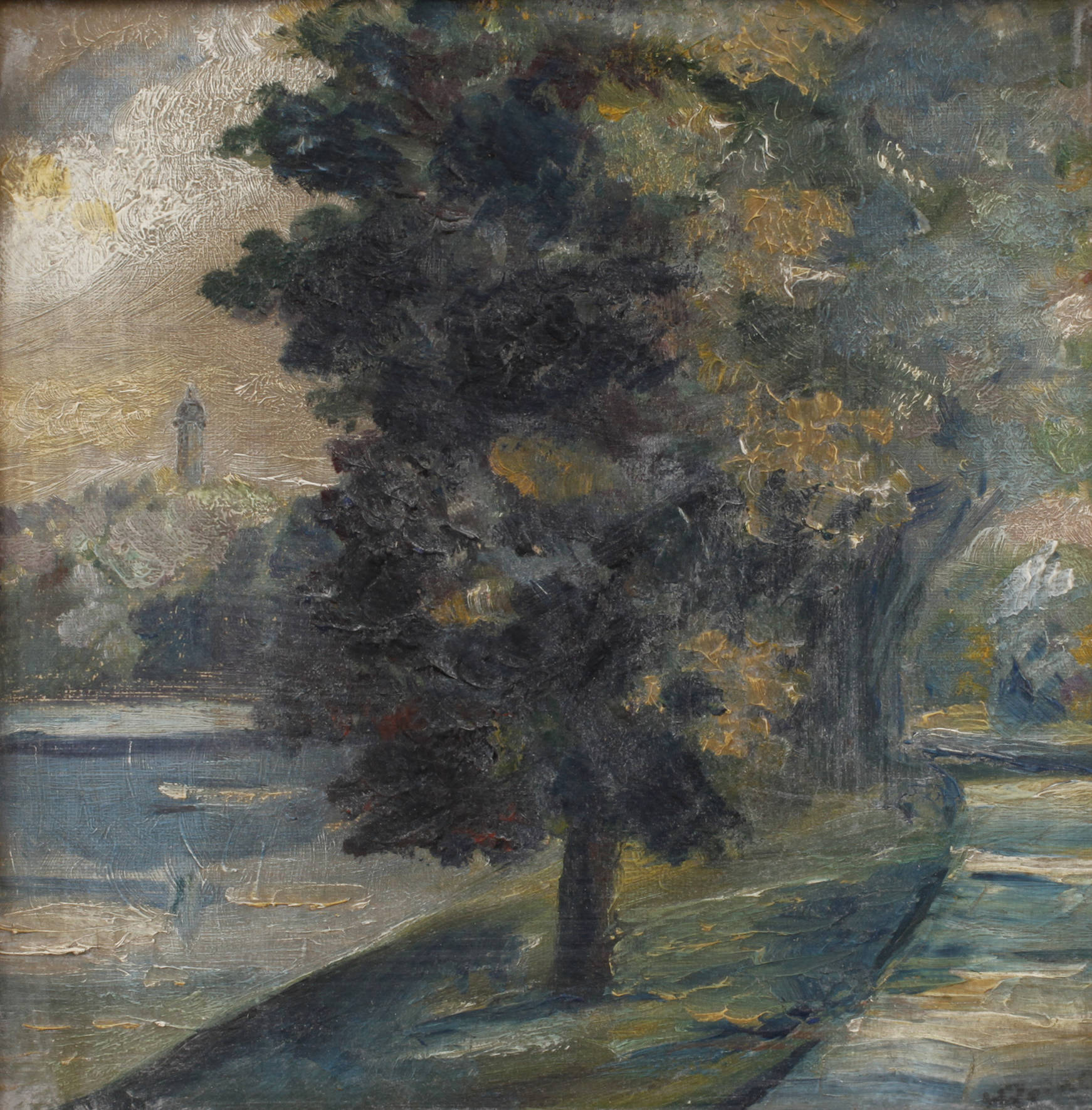 Hans Reineck, attr., Sommerlicher Greizer Park