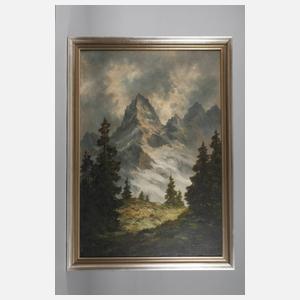 M. Rudolph, Hochgebirgslandschaft