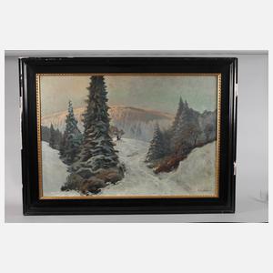 Richard Sachs, Winterlandschaft