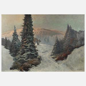 Richard Sachs, Winterlandschaft