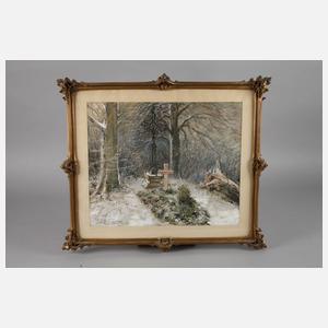 Prof. Robert Sterl, Grab unter Bäumen