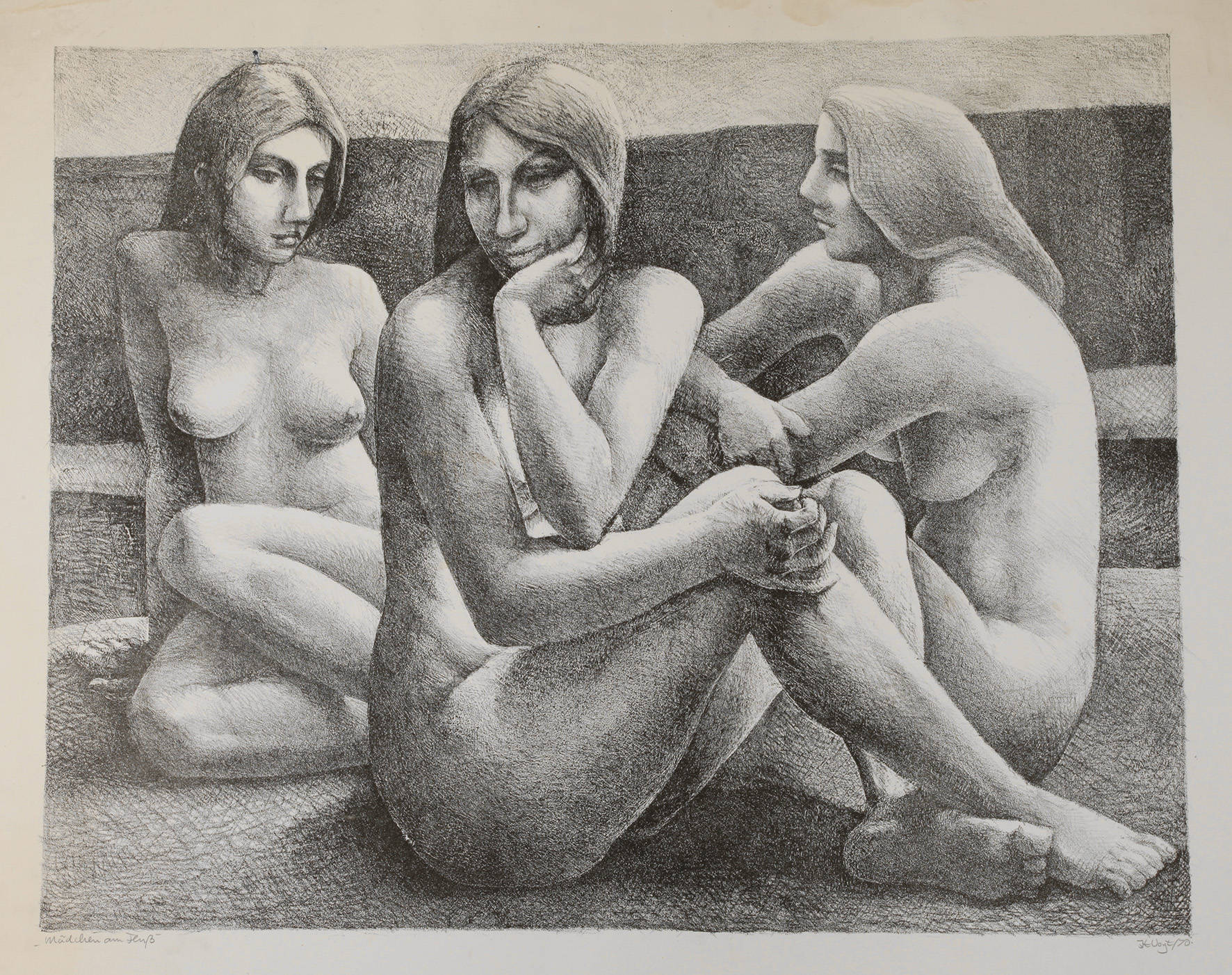 Holger Vogt, ”Mädchen am Fluss”