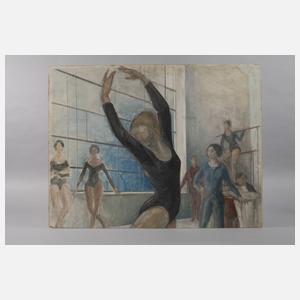 Prof. Klaus Zürner, attr., Ballettszene