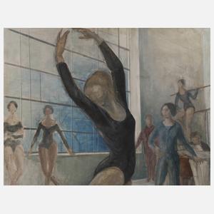 Prof. Klaus Zürner, attr., Ballettszene