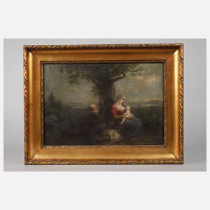 Rast auf der Flucht nach Ägypten