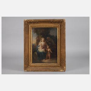 Heilige Familie auf der Flucht nach Ägypten