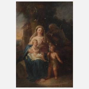 Heilige Familie auf der Flucht nach Ägypten