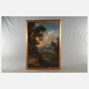 Barocke mediterrane Sommerlandschaft um 1700