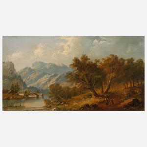 Eduard Boehm, Sommer in den Alpen