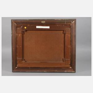 Johannes Boesen, Pilzsammlerin im Herbstwald