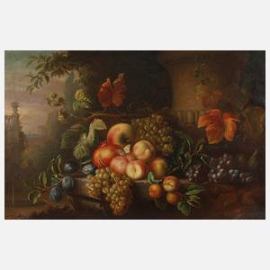 Laszlo Dienes, Altmeisterliches Früchtestillleben