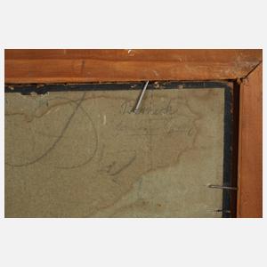 August Fricke der Ältere, attr., Mühle am Fluss