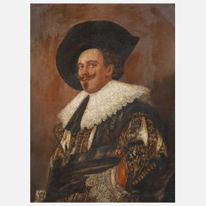 nach Frans Hals, ”Der lachende Kavalier”
