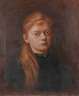 E. von Hartwig, Mädchenportrait
