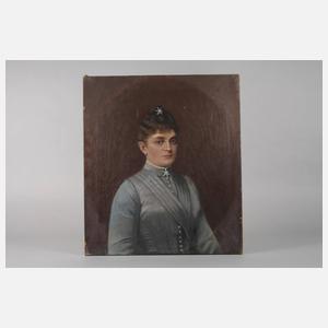 E. von Hartwig, Paar Portraits