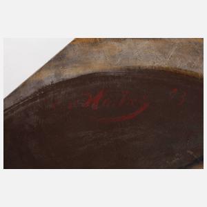 E. von Hartwig, Paar Portraits