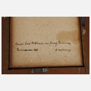 Prof. August Holmberg, Damenportrait