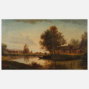 Nely, Sommerliche Flusslandschaft